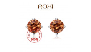 Серьги - Серебряные серьги Beige