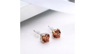 Серьги - Серебряные серьги Beige