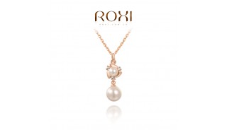 Ожерелья - Позолоченное ожерелье Gold and Pearl