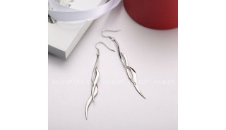 Серебряные серьги - Серебряные серьги Slim