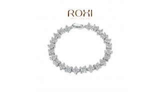 Браслеты - Позолоченный браслет Crystal Line