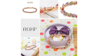 Браслеты - Позолоченный браслет Loving flowers