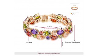 Браслеты - Позолоченный браслет Amazing Shine