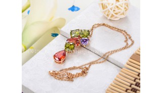 Ожерелья - Позолоченное ожерелье Shining