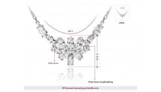 Ожерелья - Позолоченное ожерелье Liane