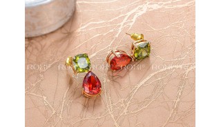 Серьги - Позолоченные серьги Shiny