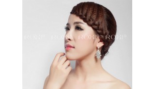 Серьги - Позолоченные серьги Moonstone