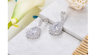 Серьги - Позолоченные серьги Selene