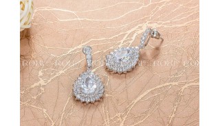 Серьги - Позолоченные серьги Selene