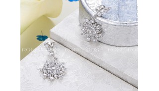 Серьги - Позолоченные серьги Cosmo