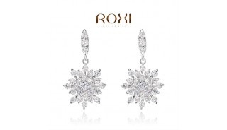 Серьги - Позолоченные серьги Cosmo