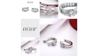 Серьги - Серебряные серьги Around