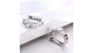 Серьги - Серебряные серьги Around