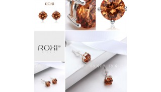 Серьги - Серебряные серьги Beige