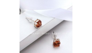 Серьги - Серебряные серьги Beige