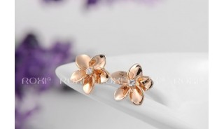 Позолоченные серьги - Позолоченные серьги Blossom