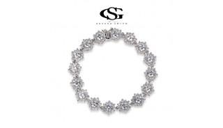 Браслеты - Позолоченный браслет Star Flower