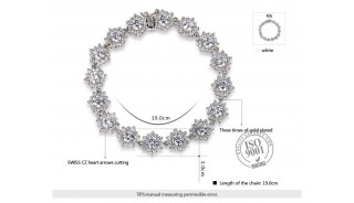 Браслеты - Позолоченный браслет Star Flower