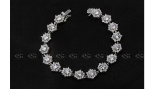 Браслеты - Позолоченный браслет Star Flower