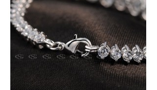 Браслеты - Позолоченный браслет Glamour Shine