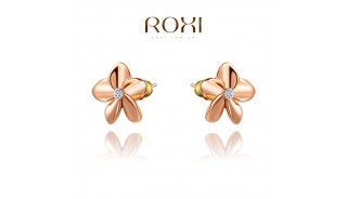 Позолоченные серьги - Позолоченные серьги Blossom