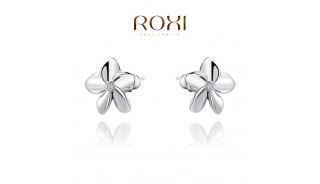 Позолоченные серьги - Позолоченные серьги Blossom