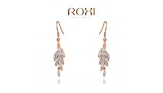 Позолоченные серьги - Позолоченные серьги Color Shine