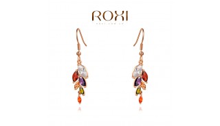 Позолоченные серьги - Позолоченные серьги Color Shine