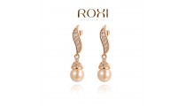 Позолоченные серьги "Pearl"