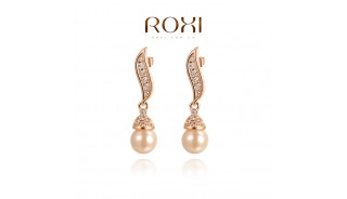 Позолоченные серьги - Позолоченные серьги Pearl