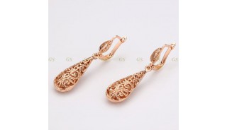 Позолоченные серьги - Позолоченные серьги Grace