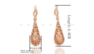 Позолоченные серьги - Позолоченные серьги Grace