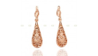 Позолоченные серьги - Позолоченные серьги Grace