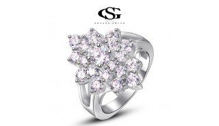 Кольца - Позолоченное кольцо Diamond