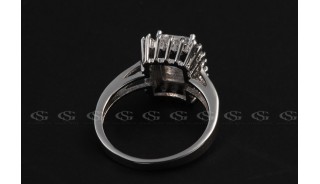 Кольца - Позолоченное кольцо Foursquare