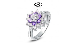 Кольца - Позолоченное кольцо Azure