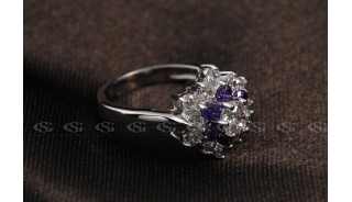 Кольца - Позолоченное кольцо Azure