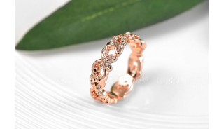 Кольца - Позолоченное кольцо Flowery