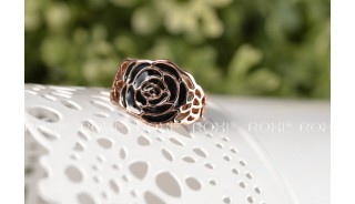 Кольца - Позолоченное кольцо Rose