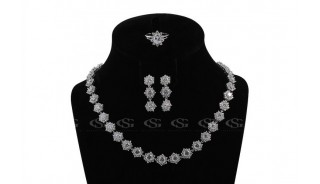 Наборы - Позолоченный набор Flowers