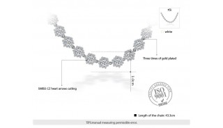 Ожерелья - Позолоченное ожерелье Luxe