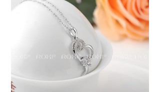 Ожерелья - Позолоченное ожерелье Heart