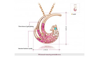 Ожерелья - Позолоченное ожерелье Firebird