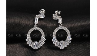 Серьги - Позолоченные серьги Round