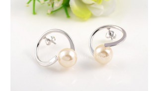 Серьги - Позолоченные серьги Mystic