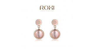 Серьги - Позолоченные серьги Pink