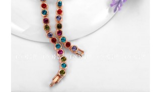 Браслеты - Позолоченный браслет Round Gold