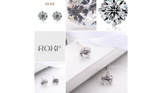 Серебряные серьги - Серебряные серьги Violet