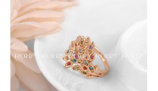 Кольца - Позолоченное кольцо Radiance